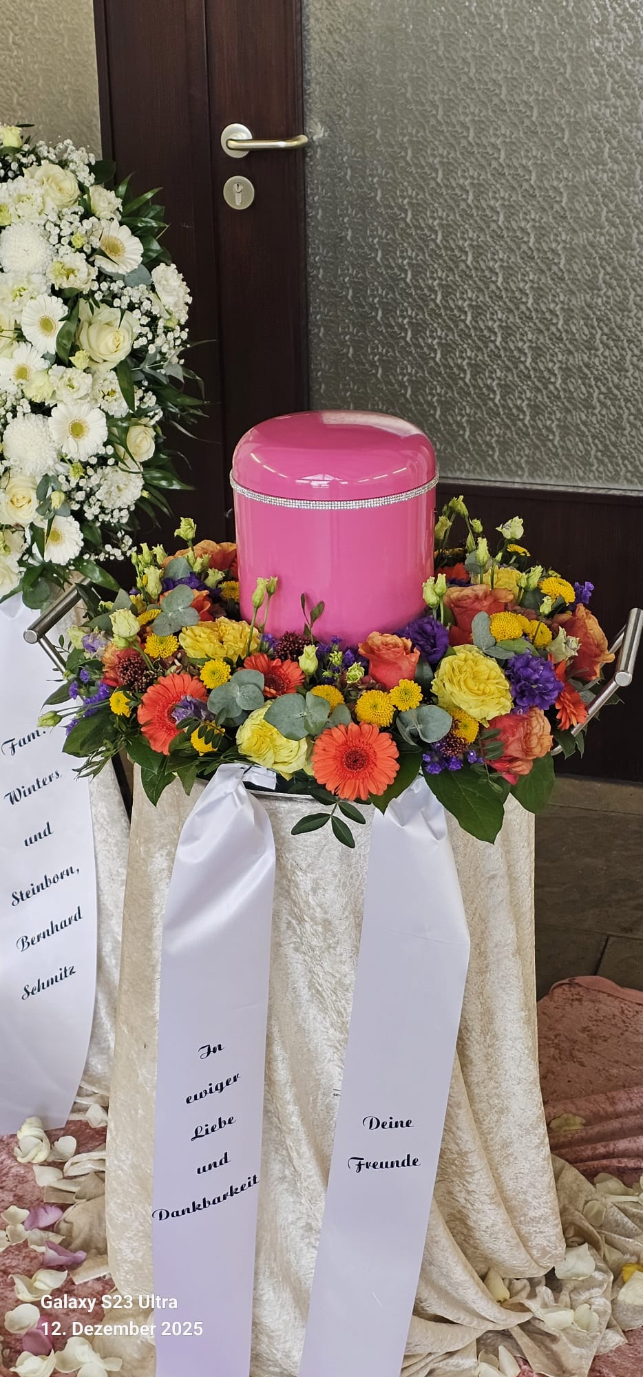 Trauerfeier für Christian 'Kirby' Schmitz